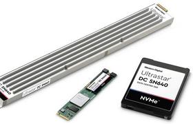 Твердотельный накопитель WD Ultrastar DC SN640 емкостью 3,84 ТБ: