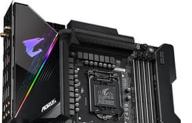 Материнская плата Gigabyte Z490 Aorus Xtreme на чипсете Intel Z490: