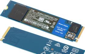 Твердотельный накопитель WD Blue SN550 емкостью 1 ТБ: