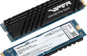 Твердотельный накопитель Patriot Viper VP4100 емкостью 500 ГБ: