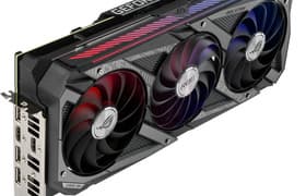 Видеокарта Asus ROG Strix GeForce RTX 3070 OC Edition (8 ГБ):