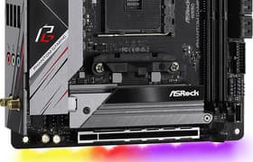 Материнская плата ASRock B550 Phantom Gaming ITX/ax на чипсете AMD B550: