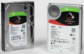 Винчестеры для NAS Seagate IronWolf Pro 18 ТБ и IronWolf 8 ТБ: