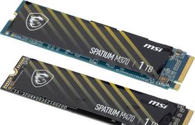 Твердотельные накопители MSI Spatium M370 и M470 емкостью 1 ТБ: