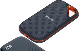 Внешние SSD WD My Passport и SanDisk Extreme Pro Portable емкостью 1 ТБ: