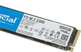 Твердотельный накопитель Crucial P2 емкостью 500 ГБ: