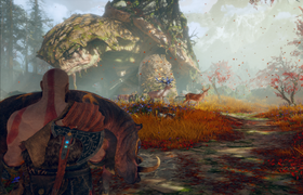 Что умеют современные видеокарты в современных играх: God of War.