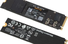 Твердотельный накопитель WD Black SN770 емкостью 1 ТБ: