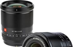 Светосильные широкоугольные объективы Viltrox 13mm F1.4 и Viltrox 23mm F1.4 для Fujifilm X: