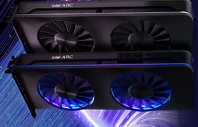 Видеоускоритель Intel Arc A750 (8 ГБ):