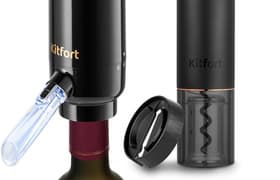Электрический штопор Kitfort KT-4039 и аэратор для вина Kitfort KT-4042: