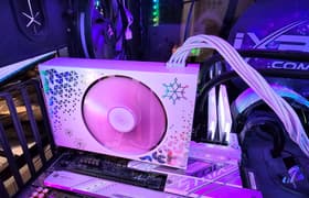 Видеокарта Zephyr GeForce RTX 3060 ITX Sakura&Snow (12 ГБ):