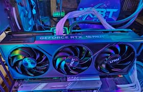 Видеокарта Palit GeForce RTX 4070 Ti JetStream (12 ГБ):