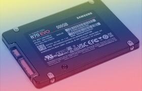 Твердотельный накопитель Samsung 870 Evo емкостью 500 ГБ: