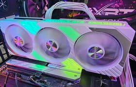 Видеокарта Palit GeForce RTX 4070 Ti Super GamingPro White OC (16 ГБ):