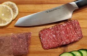 Коллекция ножей Rawmid Modern, овощной нож серии Classic RCK-09 и магнитная подставка Rawmid RKH-01: