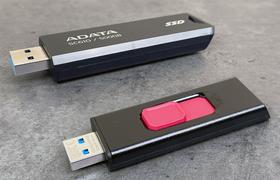 Портативный внешний SSD Adata SC610 емкостью 500 ГБ: