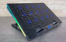 Подставка Evolution LCS-09 RGB для ноутбука до 17 дюймов