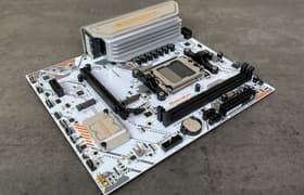 Материнская плата Maxsun eSport B850M WiFi Ice на чипсете AMD B850: