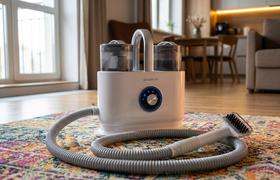Моющий пылесос Polaris PCW 1445 Steam Clean Pro с функцией пара:
