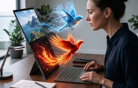 Ноутбук с двумя экранами Asus Zenbook Duo UX8407AA на базе Intel Core Ultra 9 386H: