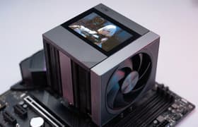 Процессорный кулер PCCooler RZ820 Display башенного типа: