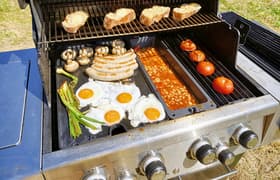 Большой стационарный газовый гриль Broil King Regal Q 490 IR: