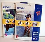 Три упаковки бумаги по цене двух в рамках специальной акции EPSON