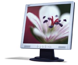 Acer AL1715ms: новый 17" ЖК-монитор с временем отклика 12 мс  в России