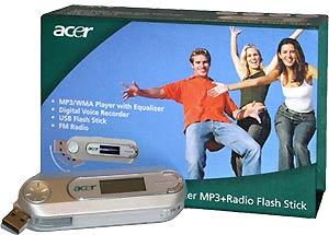 Acer дарит MP3-плееры покупателям мобильных медиацентров Aspire 1690 и Aspire 1800