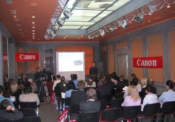 Canon: презентация проектора XEED SX50 и выбор партнера по продвижению презентационного оборудования