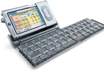 palmOne Tungsten T3 в комплекте с беспроводной портативной клавиатурой