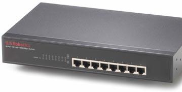 U.S. Robotics: новые коммутаторы Gigabit Ethernet