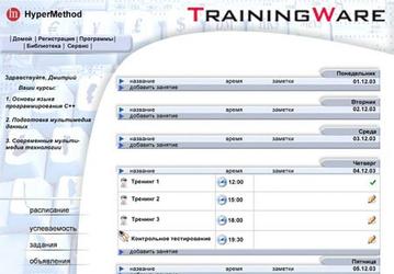 TrainingWare  новая корпоративная система подготовки и аттестации персонала от компании &laquo;ГиперМетод&raquo;