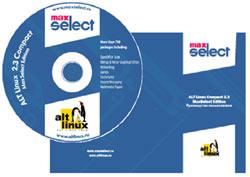 Дистрибутивы ALT Linux на всех моделях ноутбуков MaxSelect