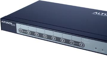 ALTUSEN KH88  8-портовый PS/2-KVM-переключатель от ATEN