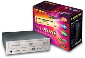 Gigabyte GO-W1616A: новый высокоскоростной DVD/CD-накопитель