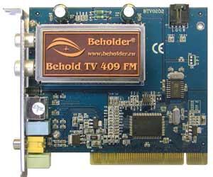 Beholder расширяет линейку своих внутренних PCI-тюнеров: Behold TV 409/407/405 FM