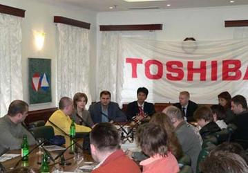 Toshiba и «Русский стиль» провели совместную пресс-конференцию