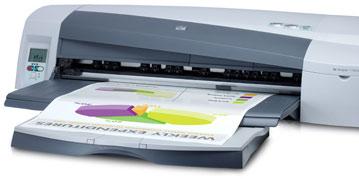 Широкоформатный принтер для профессионалов HP DesignJet 110plus: в продаже