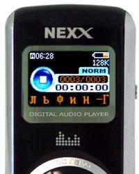 Анонс нового MP3-плеера NEXX NF-610