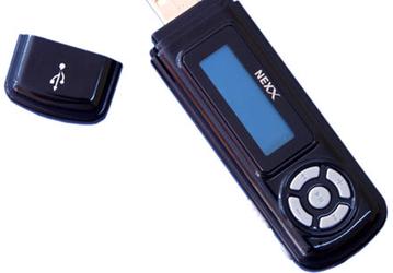NEXX NF-315: бюджетный Flash/MP3-плеер со встроенным USB-коннектором