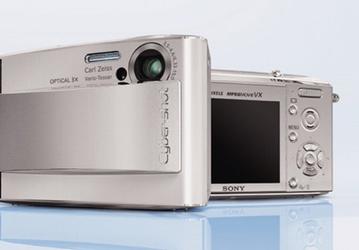 Sony Cyber-shot DSC-T5  5,1-Мп фотокамера в тонком корпусе: увидим в сентябре