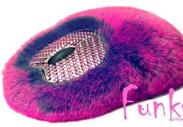 Роскошные мышки Girldgets — меха и кристаллы Swarovski для любимой 