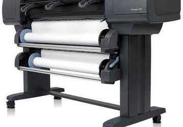 HP представляет серию широкоформатных принтеров Designjet 4500