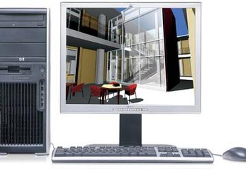 HP xw4300 — производительная рабочая станция начального уровня 