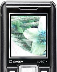 Тонкий и легкий камерафон SAGEM my401X — ждем в марте