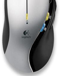 Зеркальное отражение Logitech MX610: мышь для левшей