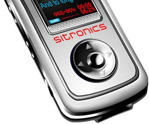 Sitronics выводит на рынок MP3-плеер MPD 402