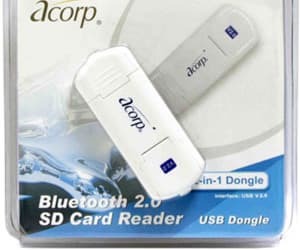 Acorp объединяет Bluetooth-адаптер с кардридером